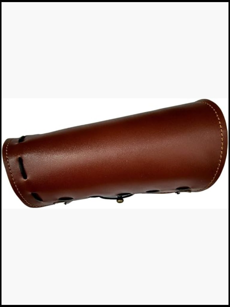 Adjustable Leather Archery Arm Guard Protective Gear Quick Buckle Sport
